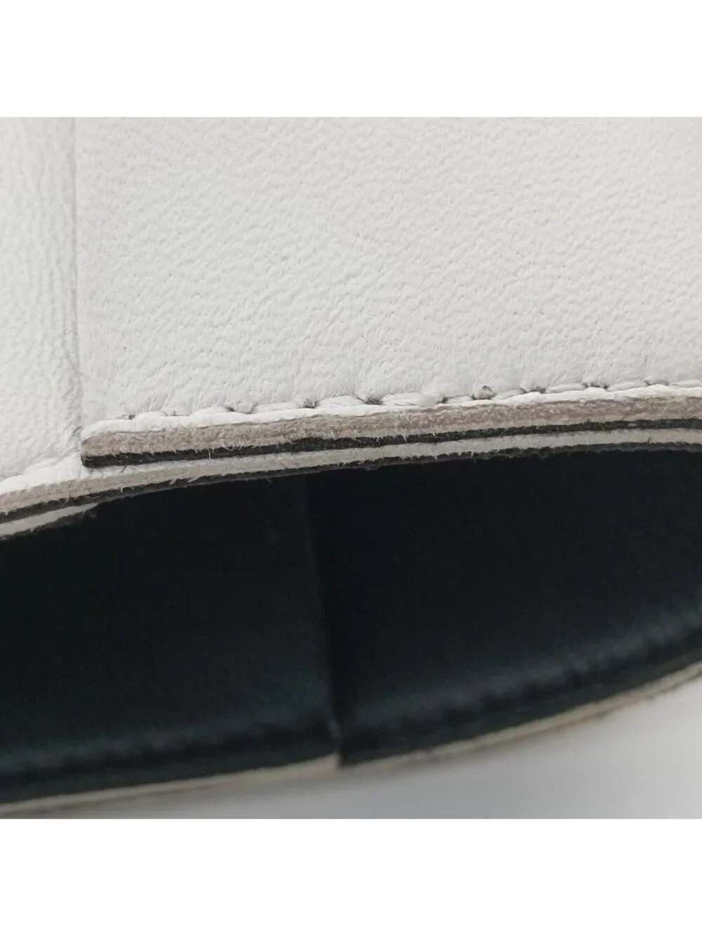 Bottega Veneta the Arco Tote White Lambskin